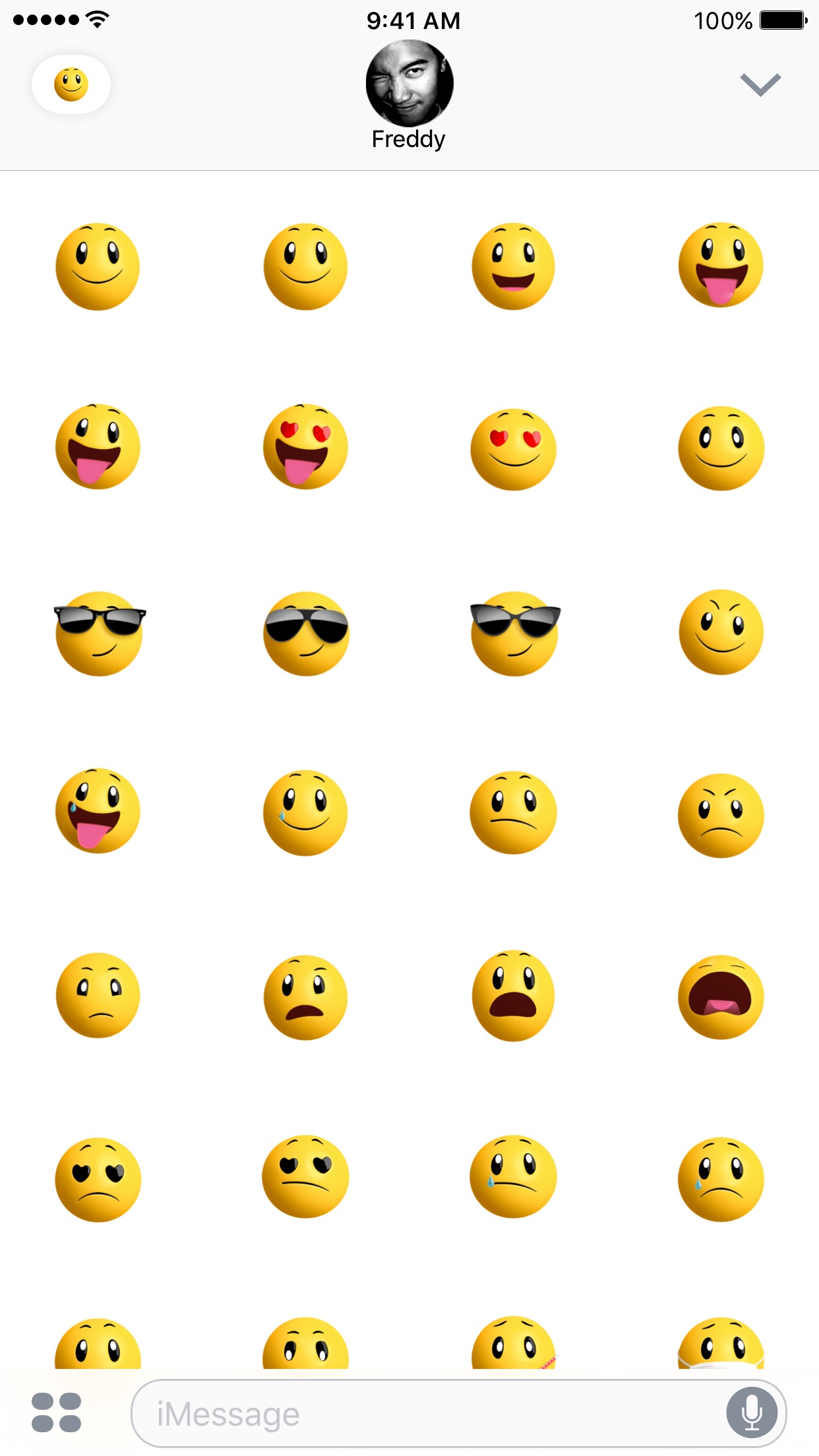 Screenshot do app Smileys