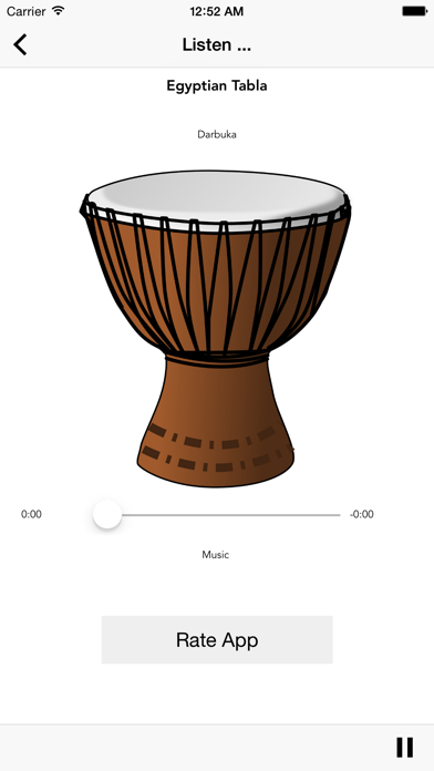Screenshot #1 pour Dance Tabla : Free Belly Dancer Music and Real Percussion Drumming App