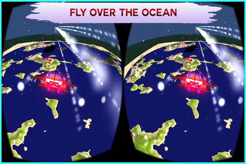 VR Flying Car Flight Simulator – The best game for google cardboard Virtual Reality screenshot 2