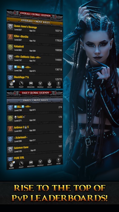 Screenshot 4 of Vampires Dark Rising App