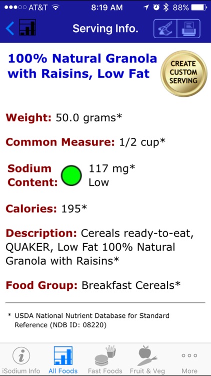 iSodium - iNutrient: Sodium screenshot-3