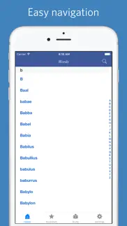latin dictionary - lewis and short iphone screenshot 1