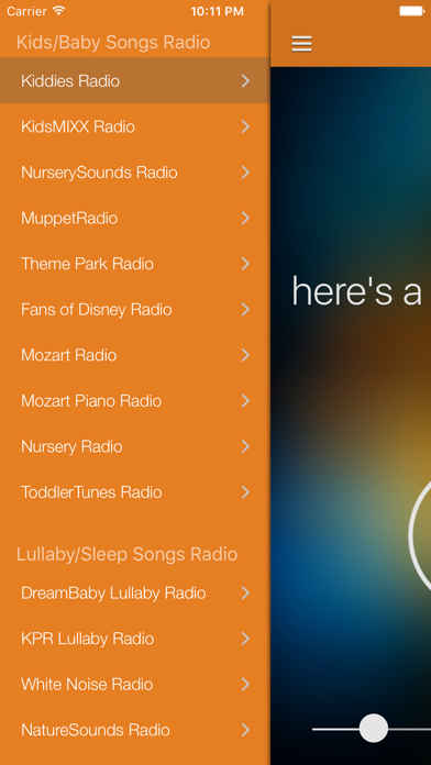 Screenshot #1 pour Kids Baby Songs Free - Pop & Classical Children Music Radio & Videos