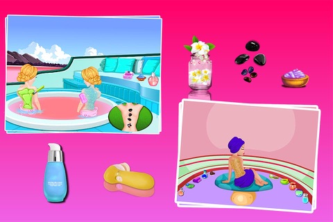 princess back spa massage - Princess Back Spa -Beauty, Make-Up, & Makeover Games For Girls screenshot 2