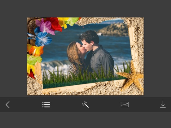 Screenshot #5 pour Exotic Sea Photo Frames - Instant Frame Maker & Photo Editor