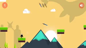 Infinity Sword:Crossy River - Stickman Hero Endless Arcade Game screenshot #2 for iPhone