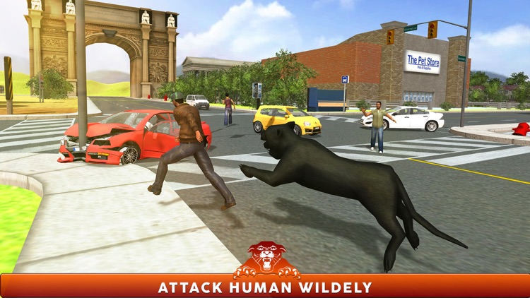 Black Panther Simulator 3D – Extreme wild predator revenge screenshot-3