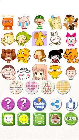 Game screenshot Stickers Free2 -Gif Photo for WhatsApp,WeChat,Line,Snapchat,Facebook,SMS,QQ,Kik,Twitter,Telegram apk