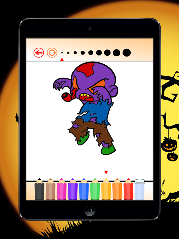 Zombies Ghost Coloring Book - Drawing for Kids