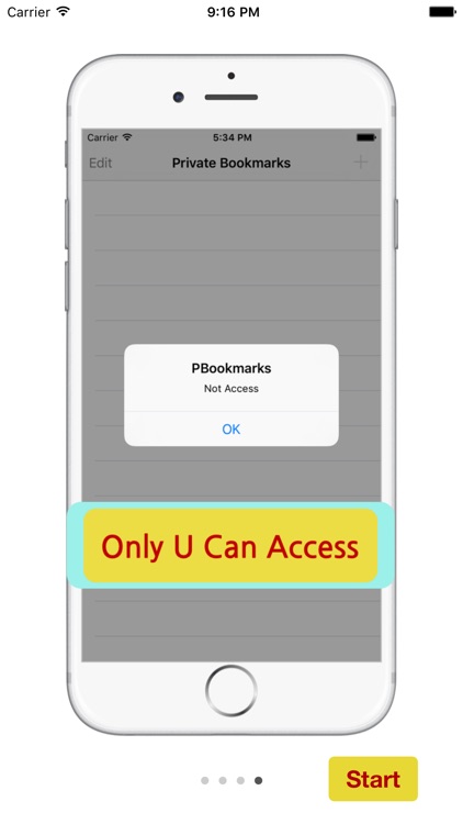 Private Bookmarks - Manage Secret Bookmarks screenshot-3