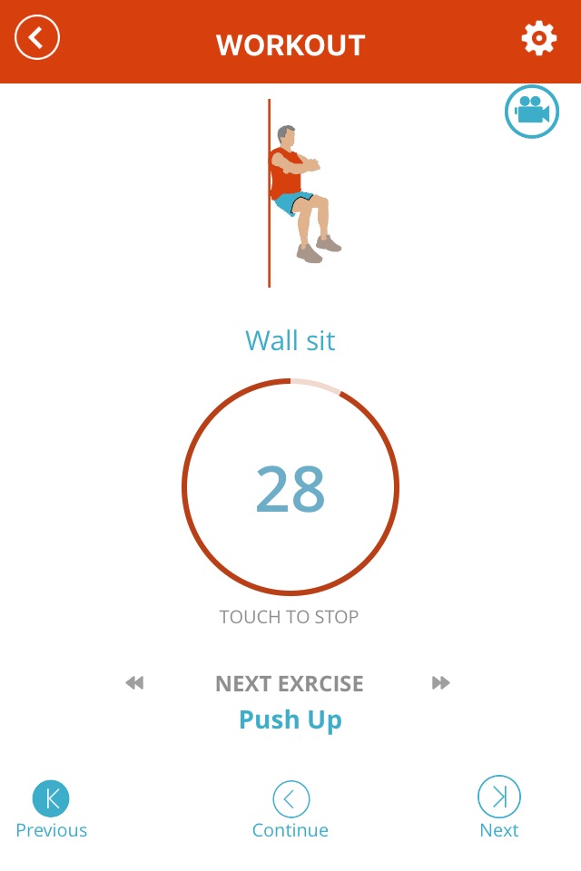 seven minutes exercises & workout -- get fit quick with high intensity interval training screenshot 3