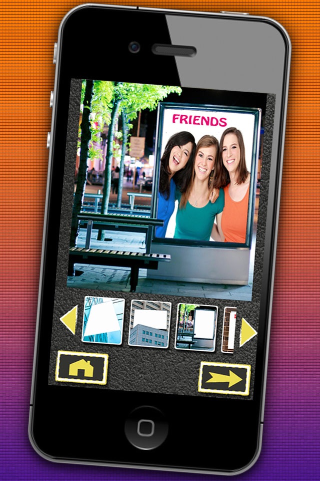 Hoarding frames camera - Photo editor with billboards ads effects screenshot 3