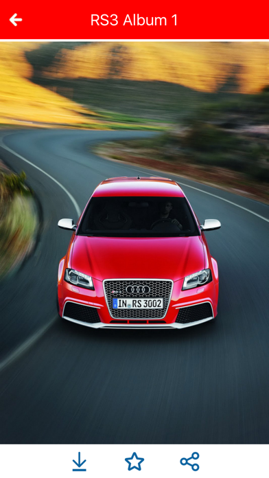 HD Car Wallpapers - Audi RS3 Edition iPhone screenshot