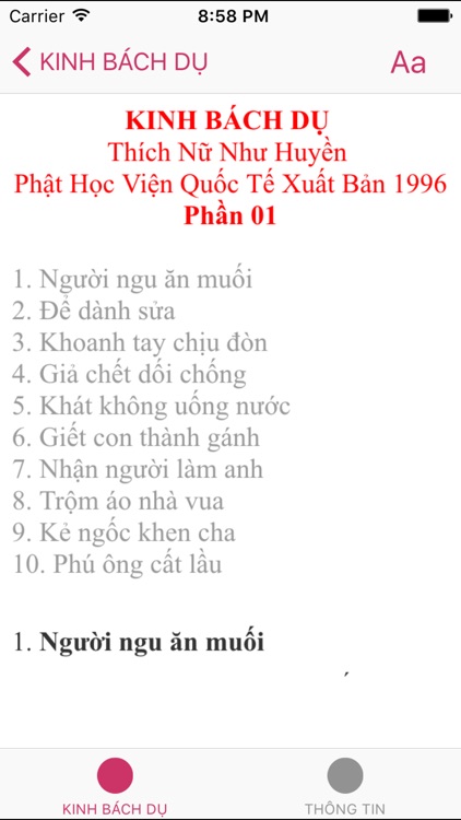 Truyện Ngụ Ngôn Phật Giáo