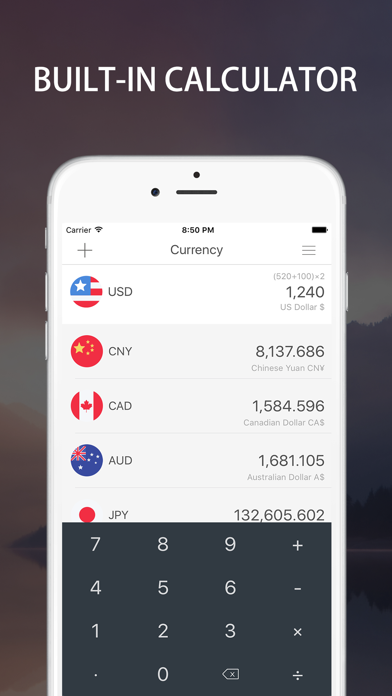 汇率换算 - 出国旅行必备的免费汇率转换器 screenshot