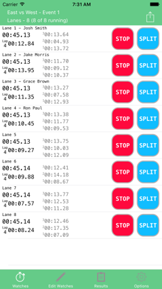 Team Split - The Ultimate Team Timer screenshot 1
