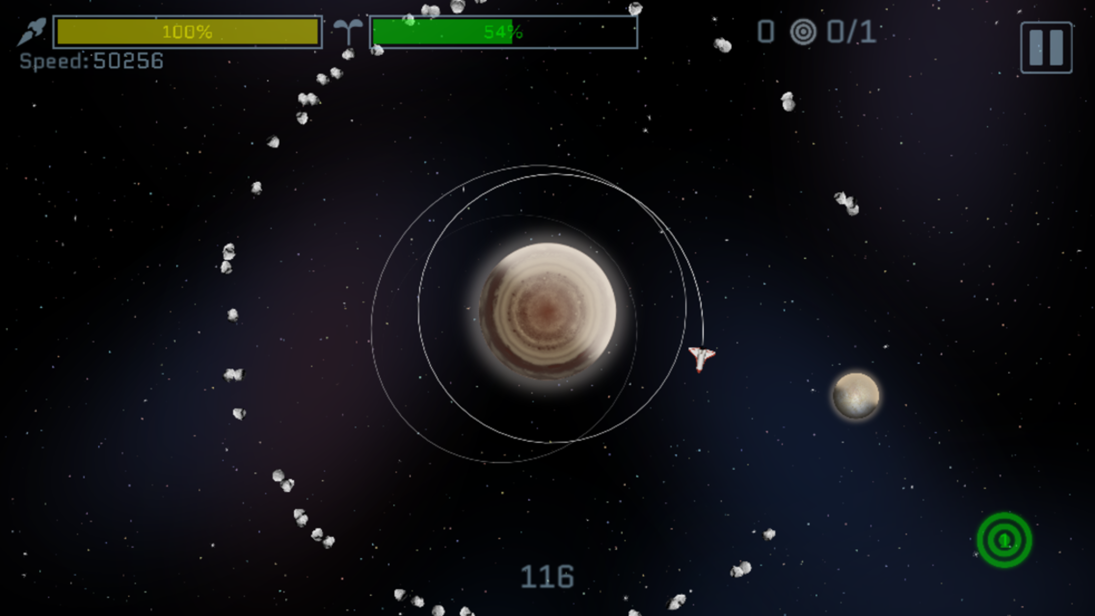 Star Expedition your space ship gravity orbit simulator game screenshot 2