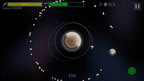 Star Expedition your space ship gravity orbit simulator game screenshot