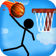 街头篮球：火柴人投篮达人 － 扣篮灌篮高手训练游戏