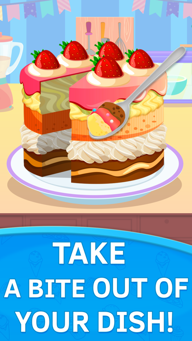 Screenshot #2 pour Faire des gateaux et les décorer jeux de fille