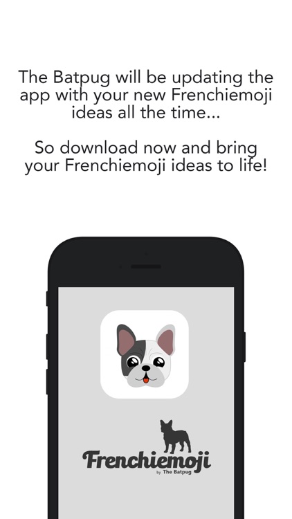 Frenchiemoji Sticker Keyboard by the Batpug screenshot-3