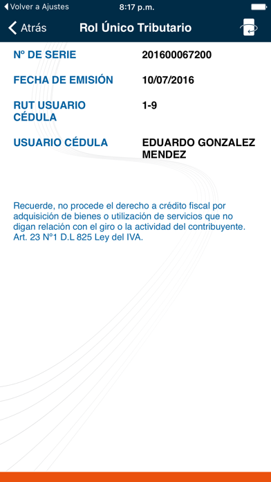 How to cancel & delete e-RUT - Cédula RUT Electrónica from iphone & ipad 4