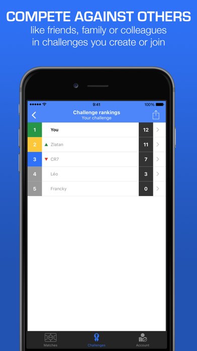 Matchguess: football predictions with bros Screenshot