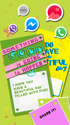 Greeting Cards Maker - Create 'Have a Nice Day' eCards and Invitation.s screenshot 2