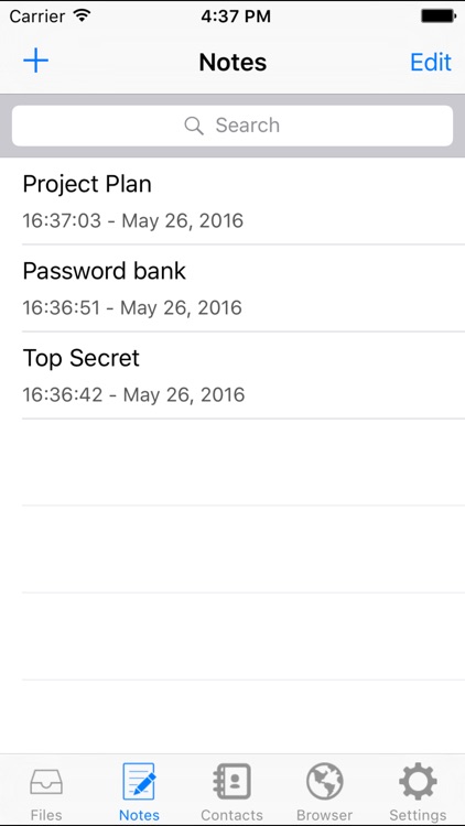 oneProtect - Protect your files, photos, videos, notes and contacts screenshot-3