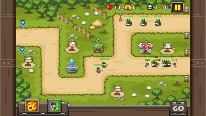 Castle Defense Stone Tower