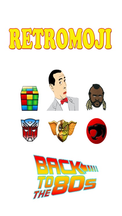 Retromoji - Classic Favorites Collection of 80's Emojis