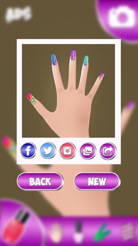 3D Nail Spa Salon – Cute Manicure Designs and Make.up Games for Girlsのおすすめ画像5