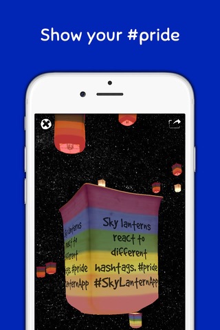 Sky Lantern - Explore Twitter in Augmented Reality 3D! screenshot 3