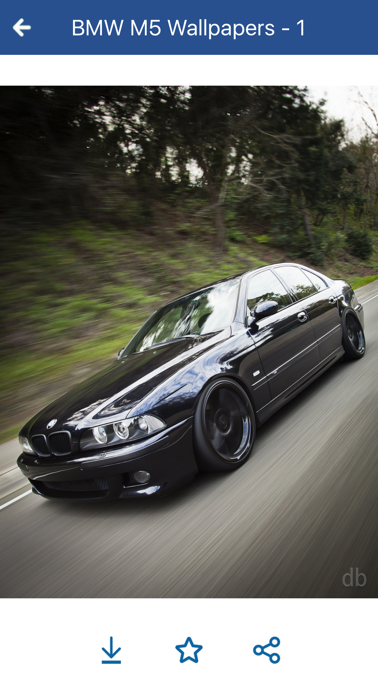 HD Car Wallpapers - BMW M5 Edition