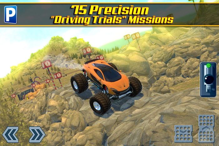 Offroad 4x4 Truck Trials Parking Simulator 2 a Real Stunt Car Driving Racing Sim