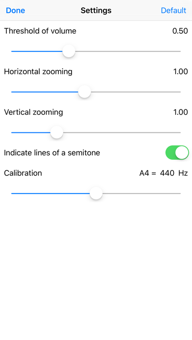 VocalPitchMonitor screenshot1