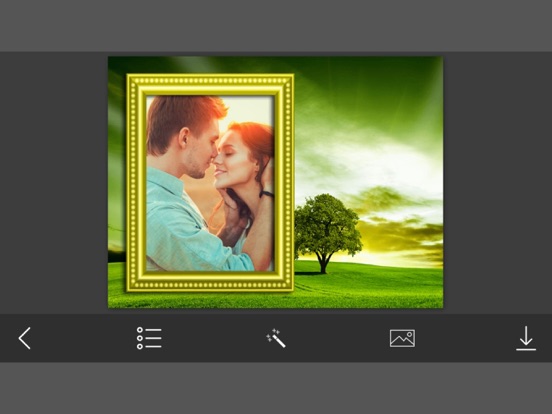 Wonder Nature Photo Frame - Amazing Picture Frames & Photo Editor iPad screenshot