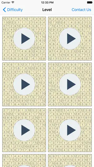 Скриншот Hitori Puzzles на iPhone 2