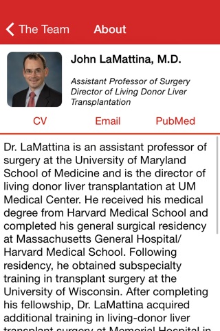 UMMC Liver Transplant screenshot 2