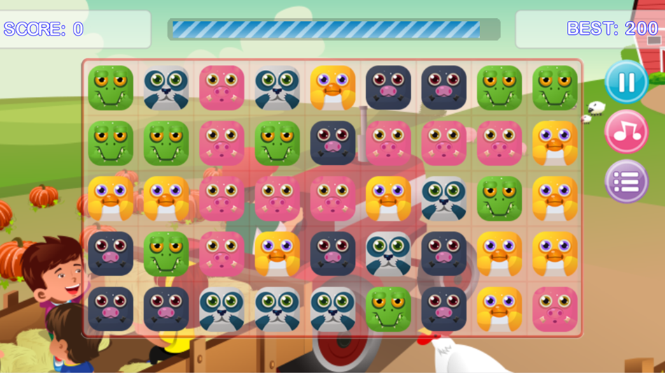 Animal Crush Matching - Match 3 Puzzle Tap Games - 1.1 - (iOS)