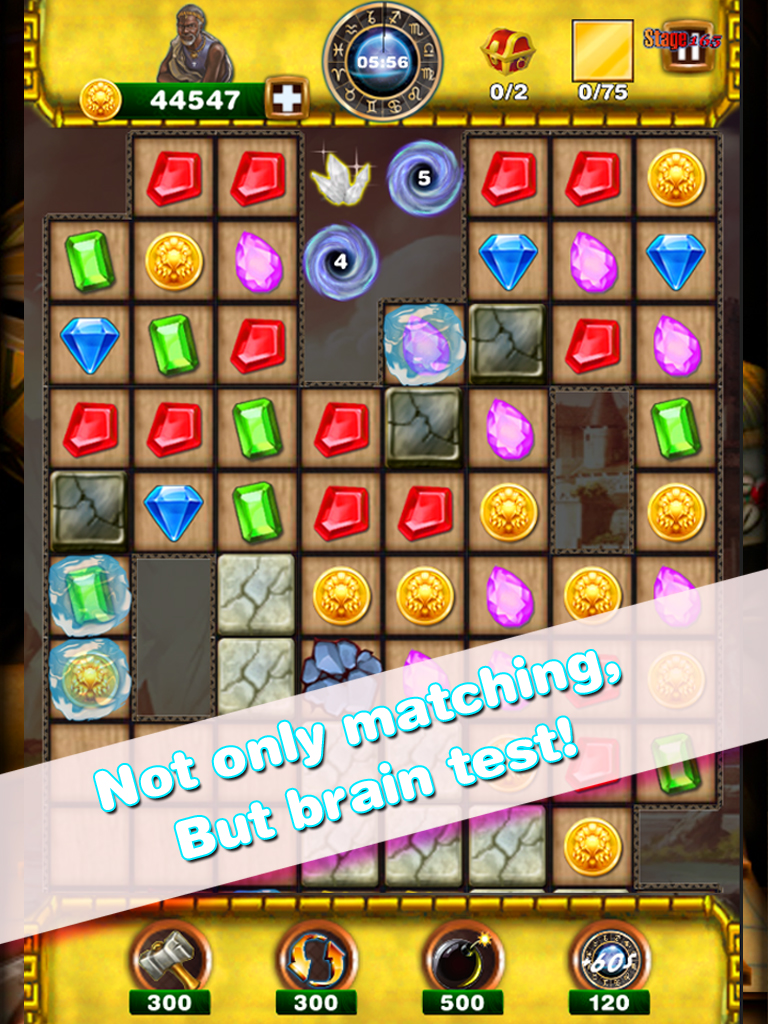 Super Gem Quest 3 - Diamond Match 3 Crush Mania screenshot 9