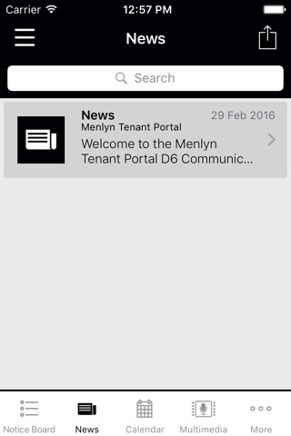 Menlyn Tenant Portal screenshot 2