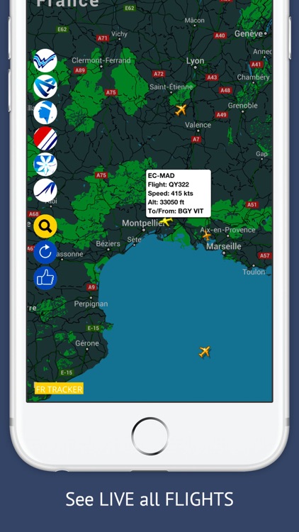 FR Tracker - Flight tracking