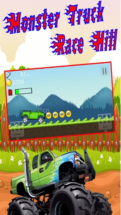 Screenshot #2 pour 4 * 4 Monster Truck Offroad Legends Rider: Hill Climb Racing extreme Driving Jeux Gratuits
