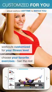 easy ab workouts free - flatten and tone your stomach and back fat iphone screenshot 2