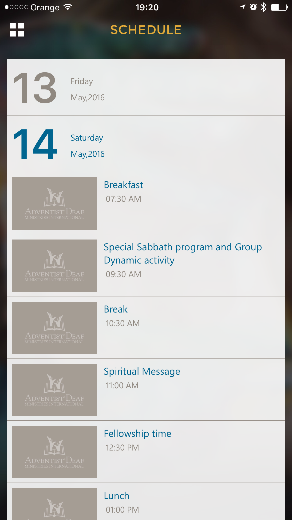 Adventist Deaf EUD screenshot 3