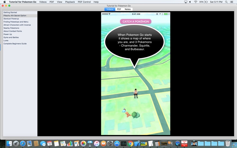 tutorial for pokemon go iphone screenshot 2