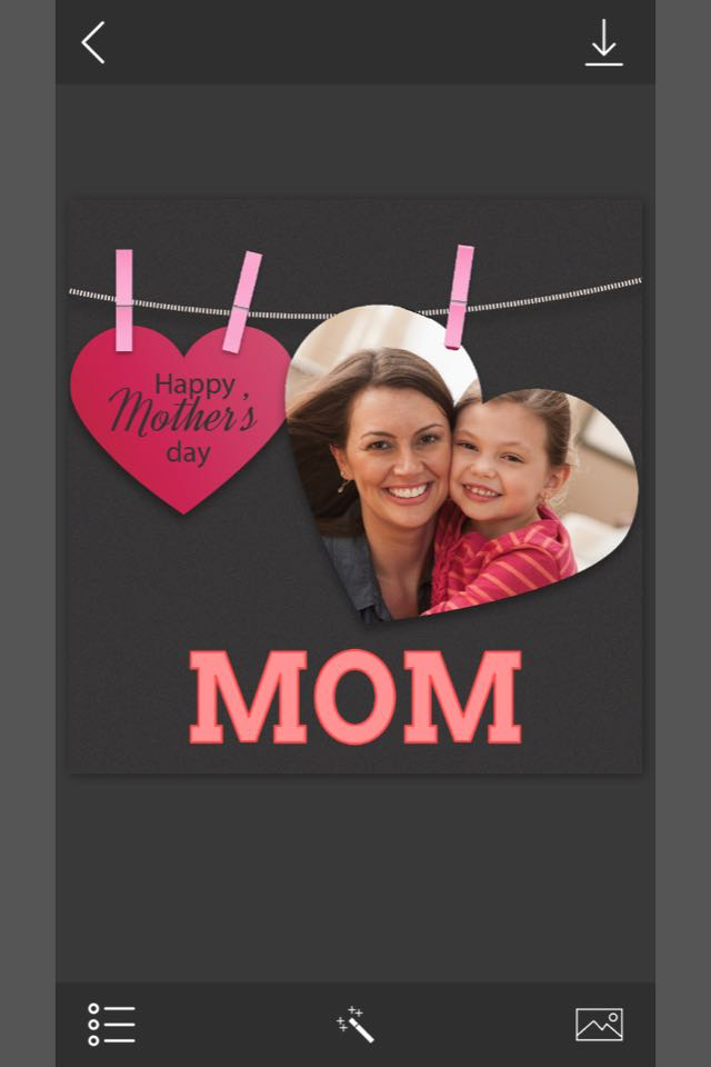 Mothers Day Photo Frame - Lovely Picture Frames and Photo Editor
