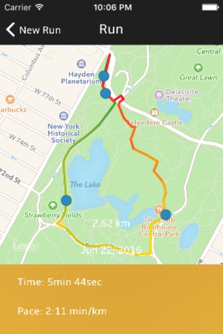 Runner Tracker ++ screenshot 2