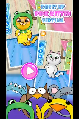 Game screenshot Dress Up Pink Kitten Virtual mod apk